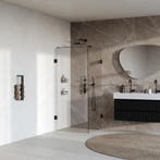 Brauer Void - Douchecabine met Draaideur - Helder Glas -, Ophalen of Verzenden, Nieuw, Rvs