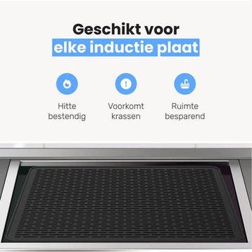 2dekans | LUFT Inductie Beschermer - Hittebestendig tot 280, Ophalen of Verzenden, Zo goed als nieuw