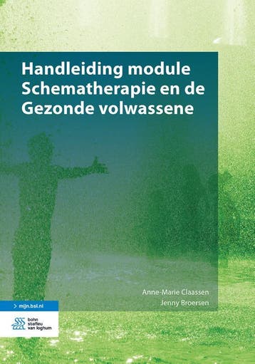 Handleiding module Schematherapie en de Gezonde volwassene, Verzenden, Zo goed als nieuw, Jenny Broersen