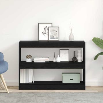 vidaXL Boekenkast 2-laags 100 x 30 x 72 cm Bewerkt hout, Huis en Inrichting, Minder dan 50 cm, Verzenden, Nieuw, Minder dan 100 cm