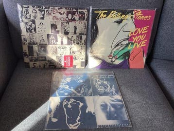 De Rolling Stones - 3x Albums - LP albums (meerdere items) -, Nieuw in verpakking