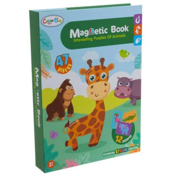 Ruhhy Educatieve magnetische puzzel met Afrikaanse dieren..., Ophalen of Verzenden, Nieuw