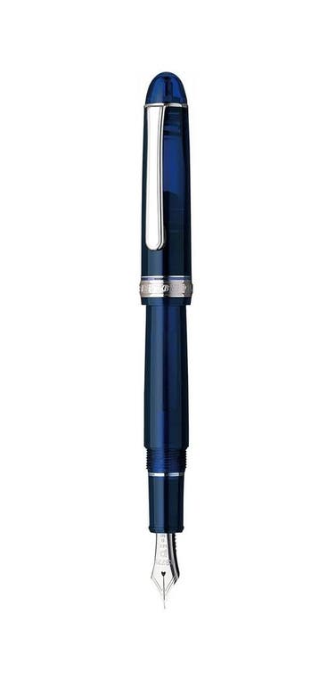PLATINUM Japanse Vulpen #3776 Century Rhodium Chartres Bl..., Verzenden, Nieuw in verpakking