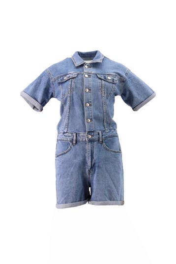 Only Jumpsuit in maat S Blauw, Kleding | Dames, Only, Verzenden, Zo goed als nieuw, Blauw