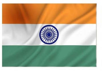 Vlag van india, Ophalen of Verzenden, Nieuw