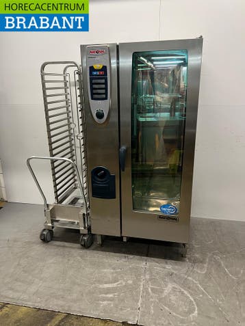 RVS Rational SCC 201 Combisteamer 20 x 1/1 GN 400V Horeca, Ophalen of Verzenden, Gebruikt