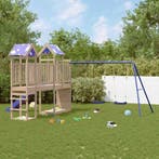 vidaXL Speelhuis massief grenenhout, Kinderen en Baby's, Speelgoed | Buiten | Speeltoestellen, Verzenden, Nieuw