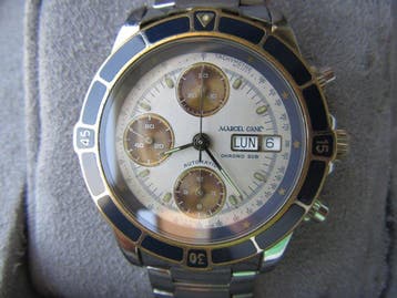 Marcel Canè - Chrono Sub - Cronografo Automatico Valjoux, Nieuw