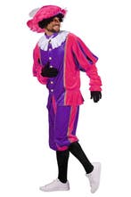 Piet Polyester A Paars-Roze - XXL, Diversen, Sinterklaas, Verzenden, Nieuw