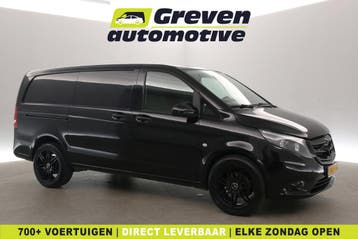 Mercedes-Benz Vito CDI Lang 140PK | Airco | Cruise | 19 LMV, Euro 5, Zwart, Mercedes-Benz, Nieuw