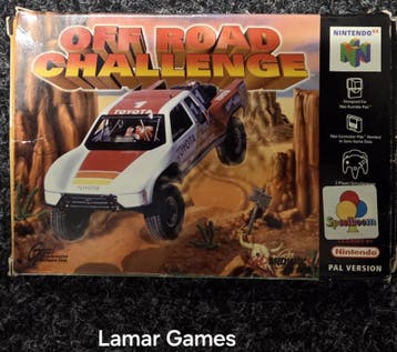 Off road challenge (Nintendo 64 tweedehands game), Ophalen of Verzenden, Zo goed als nieuw