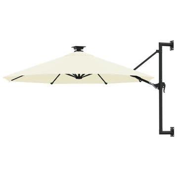 Terrasparasol LED 3m - Retourdeal - Laatste Stuk!, Tuin en Terras, Parasols, Muurparasol, Kantelbaar, Ophalen of Verzenden, Zo goed als nieuw
