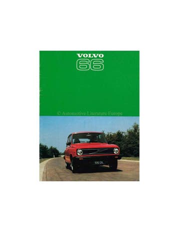 1977 VOLVO 66 BROCHURE DUITS, Nieuw, Volvo, Author