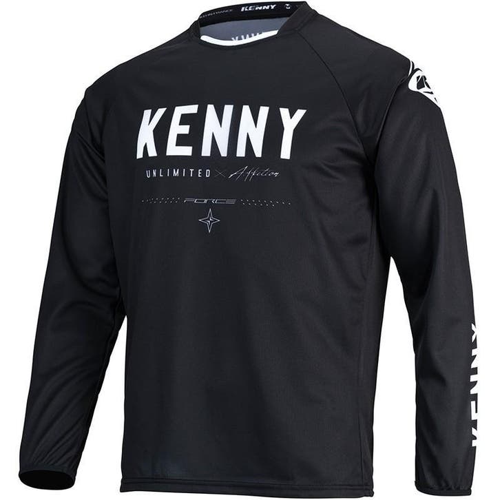 Cross-shirt Zwart Aanbieding - Kenny Racing - AANBIEDING, Motoren, Kleding | Motorkleding, Heren, Nieuw met kaartje, Verzenden