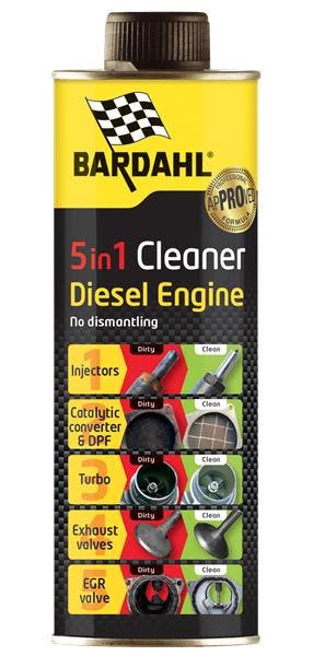 Bardahl 5 in 1 Diesel motor reiniger 500ML, Auto diversen, Onderhoudsmiddelen