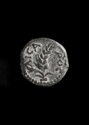 Oud-Romeins Brons Prutah geslagen door Coponius in Judaea