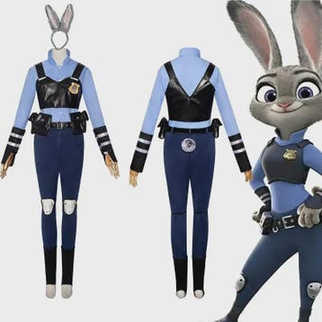Judy Hopps Politie Uniform Kostuum - Zootopia Cosplay voor K, Verzenden, Nieuw