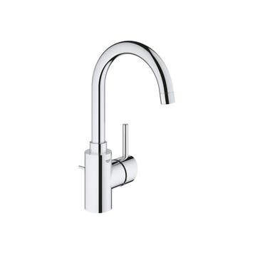 GROHE Concetto Wastafelkraan Met Waste Met Hoge Uitloop, Doe-het-zelf en Verbouw, Sanitair, Ophalen of Verzenden, Nieuw, Chroom