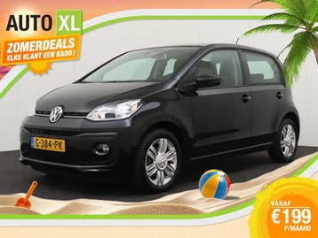 Volkswagen up! | Zakelijke Lease v.a. €207.48 pm, Automaat, Stof, Gebruikt, Zwart
