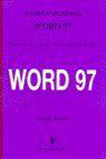 Word 97 (basishandleiding) - J. Toorn 9789055480661, Verzenden, Gelezen, J. Toorn