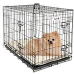 MaxxPet Hondenbench met Plaid - Zwart - 61x43x48 (Dier), Dieren en Toebehoren, Verzenden, Nieuw