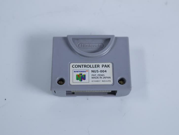 N64 - Controller Pak, Spelcomputers en Games, Spelcomputers | Nintendo 64, Ophalen of Verzenden