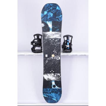 140 snowboard BURTON RADIUS, black/blue, woodcore, FLATtop,, Verzenden, Gebruikt