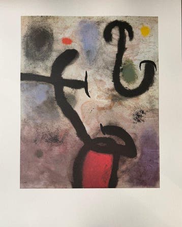 Joan Miro (1893-1983) - Composition