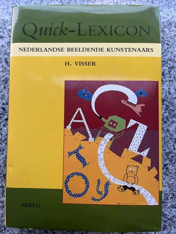 Quick-lexicon Nederlandse beeldende kunstenaars, Gelezen, H. Visser, Verzenden, Schilder- en Tekenkunst