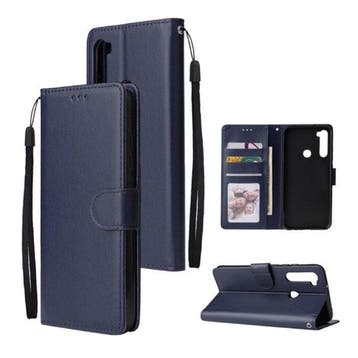 Xiaomi Redmi 7A Leren Flip Case Portefeuille - PU Leer, Verzenden, Nieuw