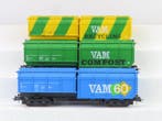 Roco H0 - 46228/46229/46226 - Modeltrein goederenwagon (3) -, Nieuw