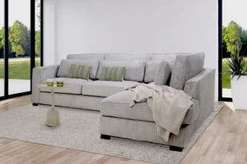 Loveseat Almere - loveseats - Geel, Huis en Inrichting, Nieuw, Stof