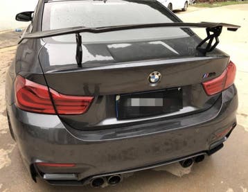 BMW F80 F82 F83 M2 M4 Carbon V spoiler, Verzenden