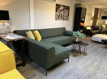 Design on Stock Bloq Monza 55, Huis en Inrichting, Banken | Bankstellen, 250 tot 300 cm, Hoekbank, 75 tot 100 cm, Zo goed als nieuw