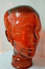 Hoofd - Orange head - Glas