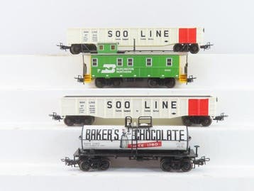 Märklin H0 - 4774/4775/4864 - Modeltrein goederenwagon (4) -, Nieuw