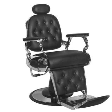 Gabbiano Francesco Barber Chair Zwart – Luxe Vintage, Ophalen of Verzenden