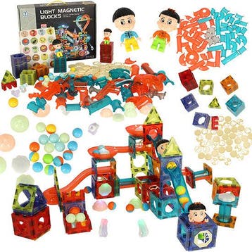 Magnetische Knikkerbaan XXL – 202-Delige Knikkerbaan Met, Kinderen en Baby's, Ophalen of Verzenden, Nieuw