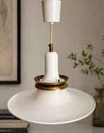 Plafondlamp - Emaille, Messing