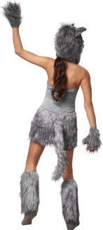 2dekans | dressforfun - Hete wolfsdame XL - verkleedkleding, Ophalen of Verzenden, Zo goed als nieuw