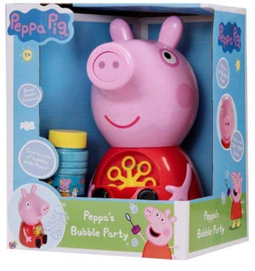 HTI Peppa Pig bellenblaasmachine sp van €23,99 voor €21,59, Ophalen of Verzenden, Nieuw