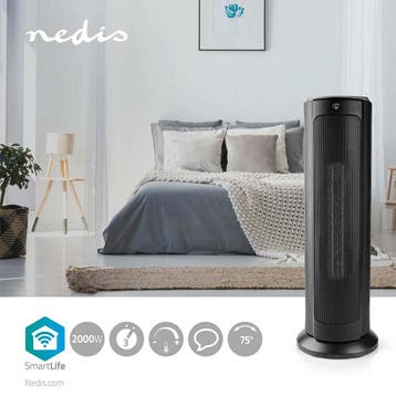 Elektrische Kachel - Keramische Ventilatorkachel - Heater -, Verzenden, Zo goed als nieuw