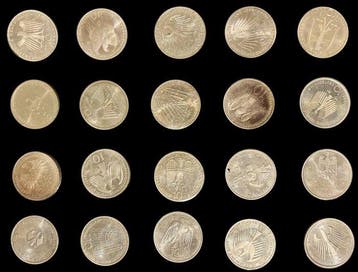 Duitsland, Bondsrepubliek Collection of silver coins