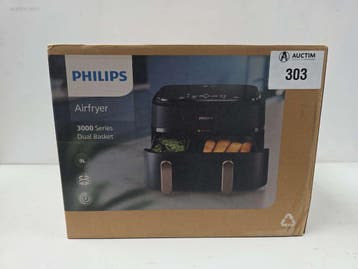 Airfryer Philips 3000 Series Dual Basket NA352, Nieuw in verpakking