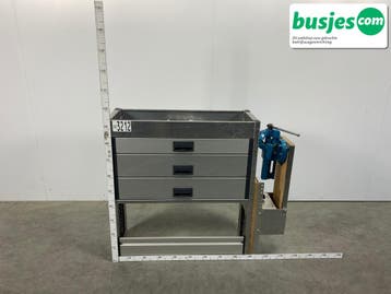 Aluca bedrijfswageninrichting 885x320x950mm (3212), Ophalen of Verzenden
