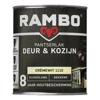 Goudlief Rambo pantserlak deur & kozijn zijdeglans dekken..., Verzenden, Nieuw, Wit