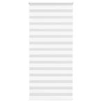 vidaXL Zebra rolgordijn 110x230 cm stofbreedte 105,9cm, Verzenden, Nieuw, Wit