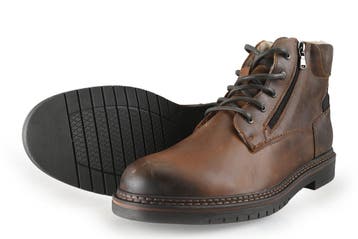 Nelson Veterboots in maat 47 Cognac, Overige kleuren, Verzenden, Boots, Zo goed als nieuw