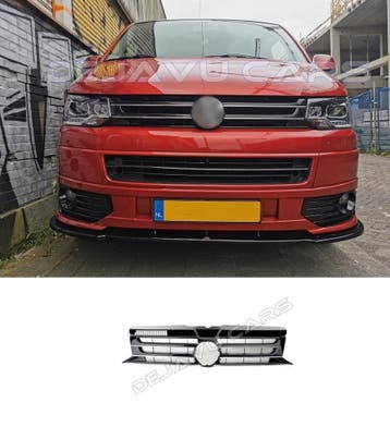 Front Grille glans zwart voor VW Transporter T5 | T5.1, Ophalen of Verzenden
