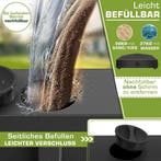 Parasolvoet - Verrijdbaar - Vulbaar - Met wieltjes - Zwart -, Tuin en Terras, Parasols, Verzenden, Zo goed als nieuw